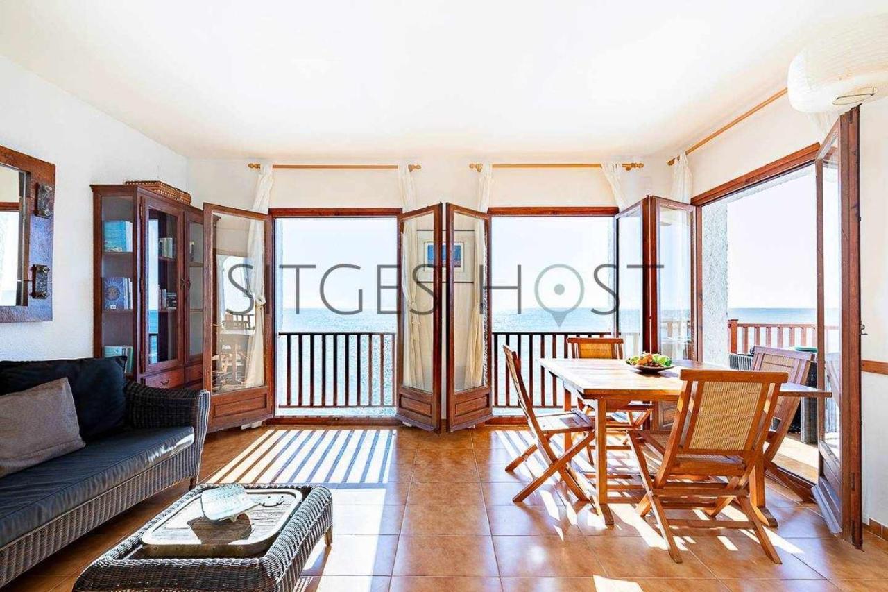 Sitges Casa Del Mar Impresionantes Vistas Al Mar Apartman Kültér fotó