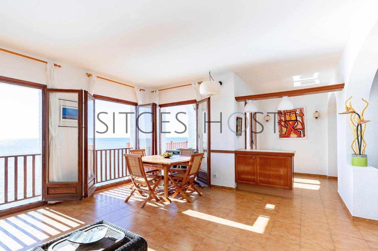 Sitges Casa Del Mar Impresionantes Vistas Al Mar Apartman Kültér fotó